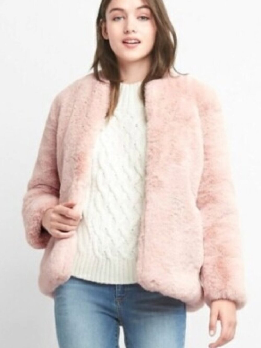 Gap Faux Fur Jacket